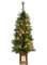 WeRChristmas Pre-Lit Victorian Pine Christmas Tree with 80 Warm White LED Lights, 4 feet/1.2 m - Green