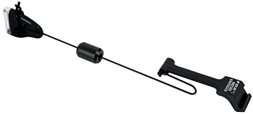 Fox Micro Swinger 2er Set Bissanzeiger - Pedelbissanzeiger zum Karpfenangeln, Farben: Black (schwarz) verschiebbares Gewicht & einfach Montage!
