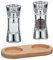 Zassenhaus Set Salzmühle & Pfeffermühle Aachen Acryl & Untersetzer (14 cm)