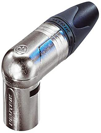 Neutrik Male 3 Pin XLR Right Angled Line Connector
