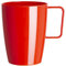 Olympia Kristallon Verres à anse en polycarbonate 284 ml (lot de 12), rouge,incassables, pour boissons froides et chaudes jusqu'à 100°C, passent au lave-vaisselle, CE289