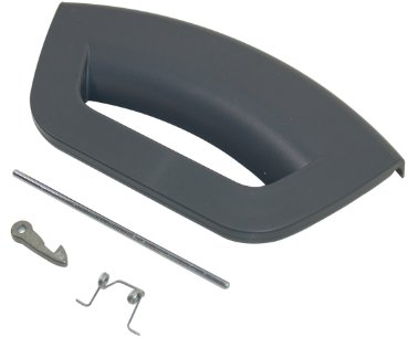 Indesit/Hotpoint Washing Machine Door Handle Kit – Graphite C00286363 Washing Machine Accessories & Doors