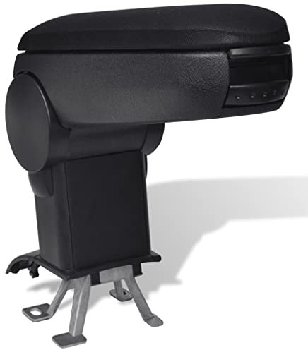 vidaXL Bracciolo Auto Centrale Nero Automobile Appoggio Poggia Braccio Auto