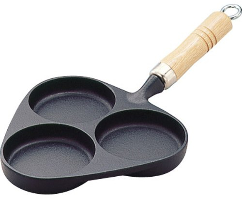 IWACHU Nanbu-tekki Sarten japonesa de hierro fundido para huevos fritos y dulces 24018(Vitroceramica/ Importado de Japon)