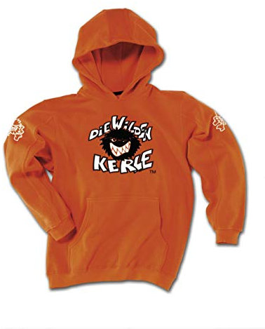 DIE WILDEN KERLE Sweatshirt orange - Wilde Größe 140