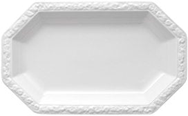 Rosenthal 10430-800001-12733 Maria, Piatto 33 x 20 cm, Bianco (Weiß)