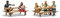 Woodland Scenics A1939 Figuren Picknick Festzeltgarnituren Bänke Tische Spur HO H0 1:87 Outdoor Dining