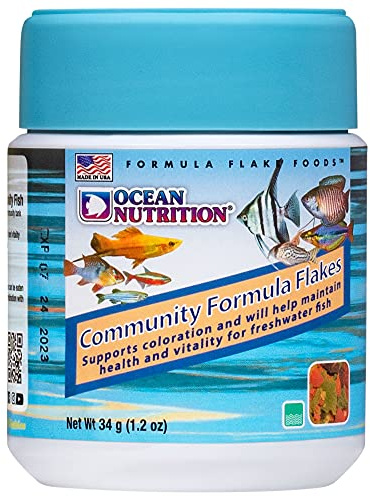 Flocons pour Poissons d'Aquarium Communautaires, 34 g