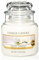 Yankee Candle 1205378 Vela en un Vaso Doze, Toallas de Felpa, Color Blanco, Small