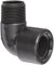 Banjo SL050-90 Polypropylene Pipe Fitting, 90 Degree Street Elbow, Schedule 80, 1/2 NPT Female x NPT Male