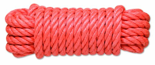 Chapuis PC10 Gedrehtes Polypropylen-Seil - 3 T - Durchmesser 14 mm - Länge 15 m - Koralle