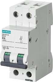 Siemens 5sl6 – Automatico Magnetotermico 400 V 6 KA 2 poli C 63 A