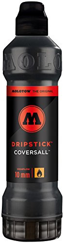 Molotow 860DS Dripstick Marker - Coversall Black Ink, Watercolour, 70 ml