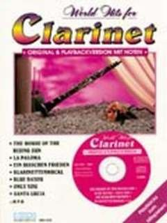 WORLD HITS FOR CLARINET 1 - arrangiert für Klarinette - mit CD [Noten/Sheetmusic]