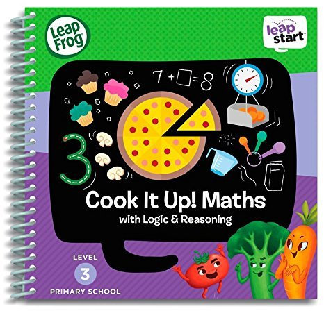 LeapFrog „LeapStart“-Aktivitätsbuch für die Grundschule (in englischer Sprache): „Cook It Up!“ Mathematik mit Logik & Schlussfolgerung