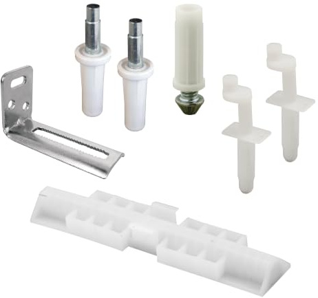 Prime-Line N 6992 Bi-Fold Door Bottom Pivot and Bracket (Single Pack)