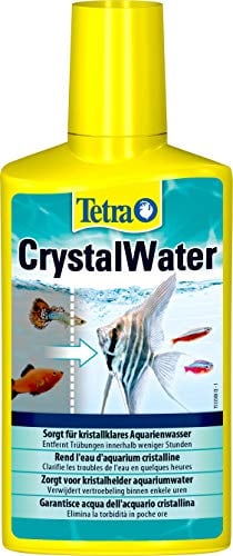 Tetra CrystalWater 250 ml, Elimina in Modo Facile e Veloce l'Intorbidimento dell'Acqua dell'Acquario