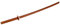 Ju-Sports Bokken japanische Qualität Rot 101 cm