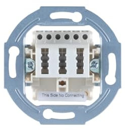 PROTEC.CLASS PTAE Telefondose UP 2x6/6NF/F cw o.Abdeckung