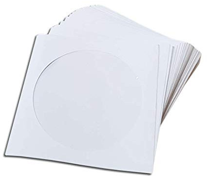 CD Papierhüllen ohne Klappe Protected (100 Stück)