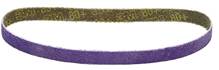 3M Cubitron II - 33439 - Lot de 10 bandes abrasives - Liant résine - Grain 60+, 0,95 x 33 cm