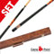 GamePoint Billardqueue Night Tiger, Länge ca. 147 cm, 2-TLG. + Billardkoffer Wurzel 1/1