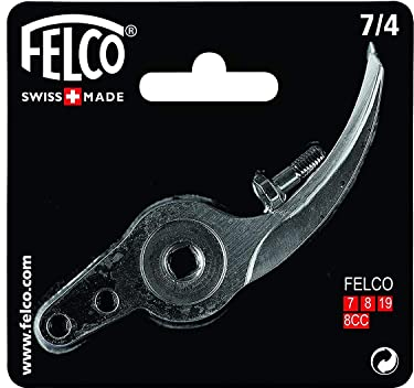FELCO Spares Ersatz-Amboss-Klinge 7,8-7/4, hergestellt in der Schweiz, Silber