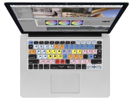 KB Covers Avid Media Composer Keyboard Case für MacBook/Air 13/Pro Retina und Wireless