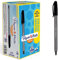 Paper Mate S0960890 - Bolígrafo con capuchón, punta ultrafina de 0.5 mm, caja de 50, color negro