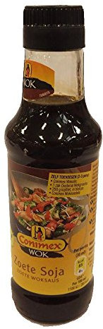 Conimex Zoete Soja-Wok-Saus 175ml Flasche (Süße Soja-Wok-Sauce)