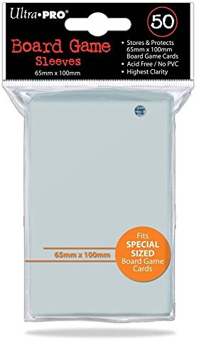 Ultra Pro 65mm X 100mm Board Game Sleeves 50ct