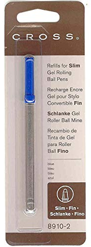 6x Cross–89102Slim Gel Rollerball Cartridge Blue