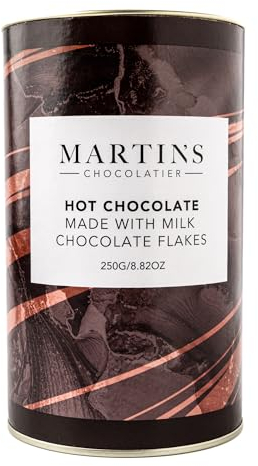 Martins Chocolatier Chocolat Chaud (Chocolat au Lait) | Chocolat Chaud | Chocolat Belge | Chocolat de Première Qualité