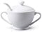 WM Bartleet & Sons 1750 T372 Traditional Porcelain Sugar Bowl with Lid & Spoon – White,13cm