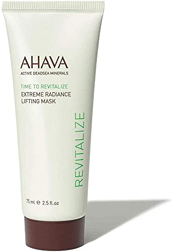 AHAVA Time to Revitalize- Extreme Radiance Lifting Mask Formulated with Argan Oil from Morocco Reduces Wrinkles & Firms Skin Promoting a Vibrant, Youthful Appearance.