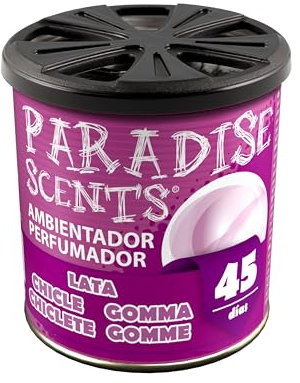 PARADISE SCENTS Paradise PER80124 Perfumador Lata Chicle, Color Lila, 100 gr