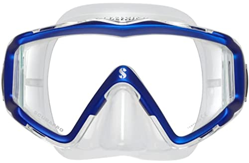 Scubapro – New Crystal VU, Colore: Trasparente, Blu