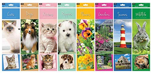 Atlona Tallon Photographic Slim Calendar Assorted 0529, Various, One Size