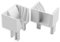 diwaro® Bec Entonnoir pour rail de guidage en plastique volet roulant RF 4049, RF 7049 dans la couleur blanc