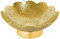 Zap Impex Pure Golden vergoldet Messing Deko Schale Obstschale Carving Arbeit – Größe 22,9 cm Schöner Pfau Design Geschirr Geschenk