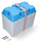 Boote & Yachten Kantschuster Batteriekasten Combi 315 x 177 x 200 mm weiß/blau