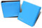 SCHULZ Münzenalbum typ.Hellas 23cm x 20,5cm Münz-Sammelalbum mit 10 Münzhüllen und roten Trennblättern für 221 Diverse Münzen, Roten Trennblättern + Index und Etui. (Blau)