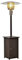 Outsunny 12KW Patio Gas Heater Freestanding Outdoor Garden Heating Rattan Furniture Wicker Table Top