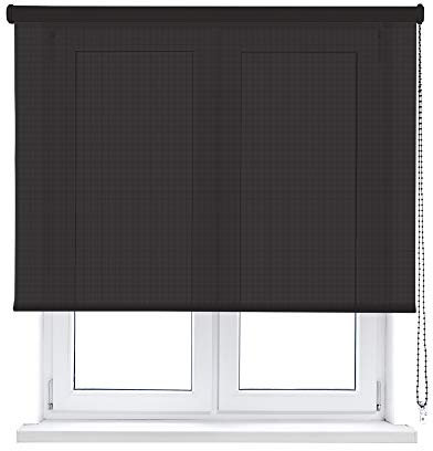 VIEWTEX Seitenzugrollo Screen 10% Öffnungsgrad Tobacco 135 x 250 c 5 Jahre Garantie