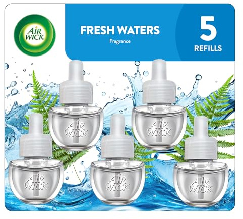 Air Wick Scented Oil 5 Refill, Fresh Waters, 3.38 fl oz by Air Wick