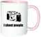 Mister Merchandise Kaffeetasse Becher I Shoot People Kamera Cam Camera Fotograf Teetasse