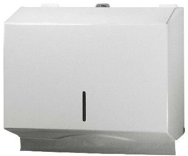 Handtuchspender Metall weiß - 250-500 Blatt - abschließbar NEU/OVP