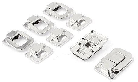 sourcing map Cierre metálico para caja de herramientas de (5 piezas de 40 mm)