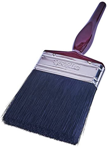Amtech G4330 4 inch Paint Brush (100mm), No Bristle Loss Design with Classic Handle, available in sizes 0.5”, 1”, 1.5” 2”, 2.5” and 3”