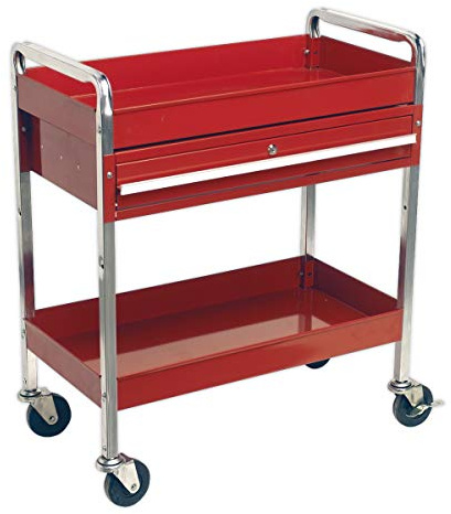 Sealey Cx101D Trolley 2-Level Heavy-Duty With Lockable Drawer